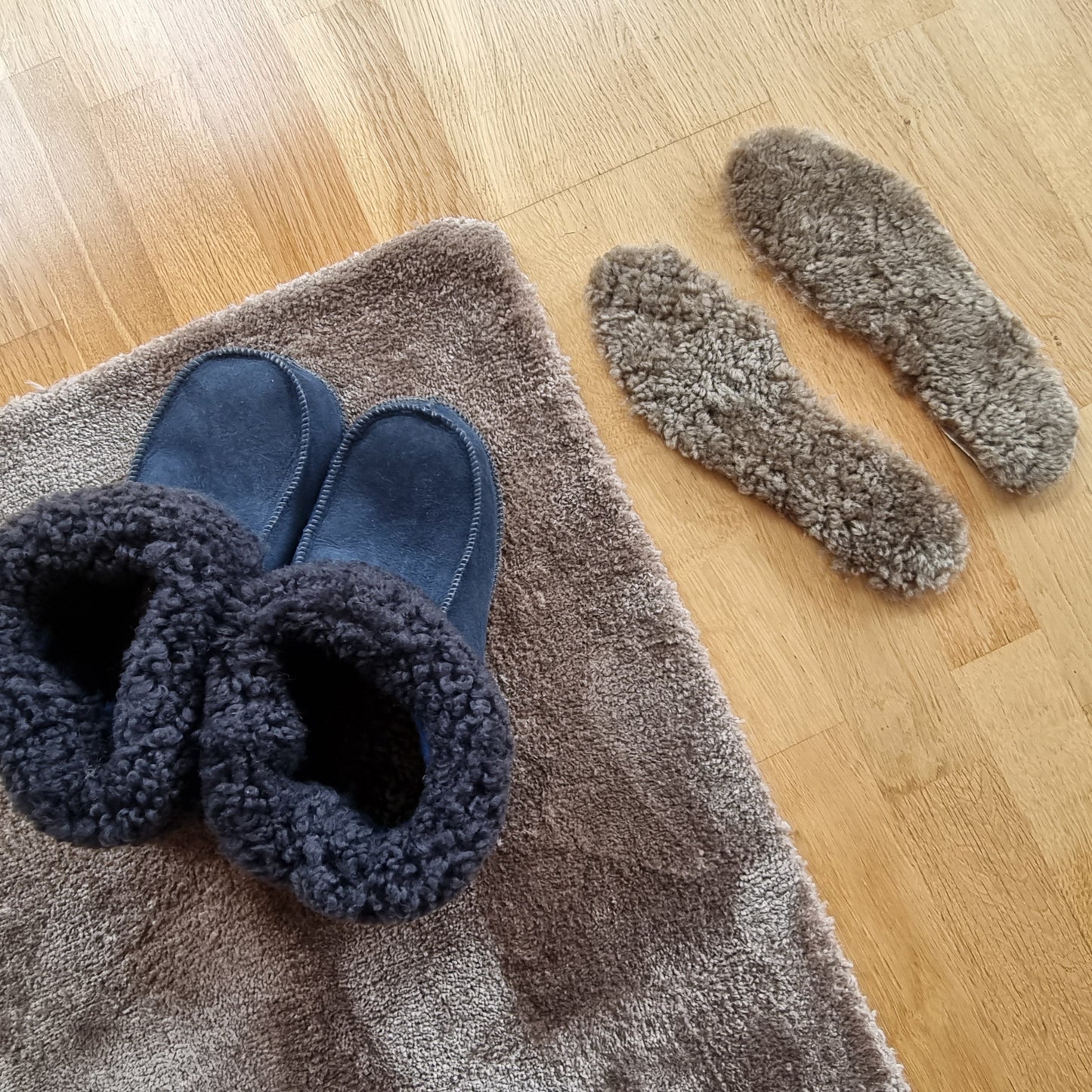 Innersula i fårskinn